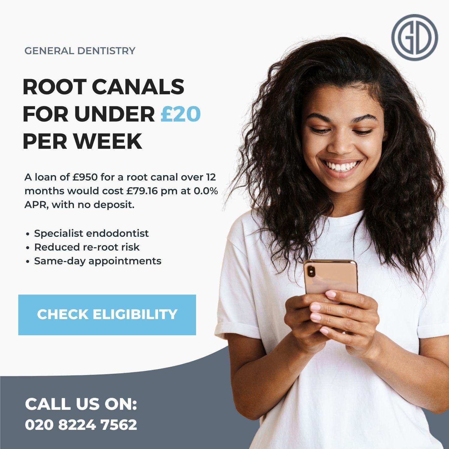 root canals finance breakdown